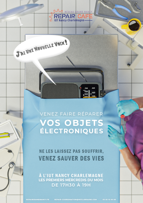 Affiche du projet repair café